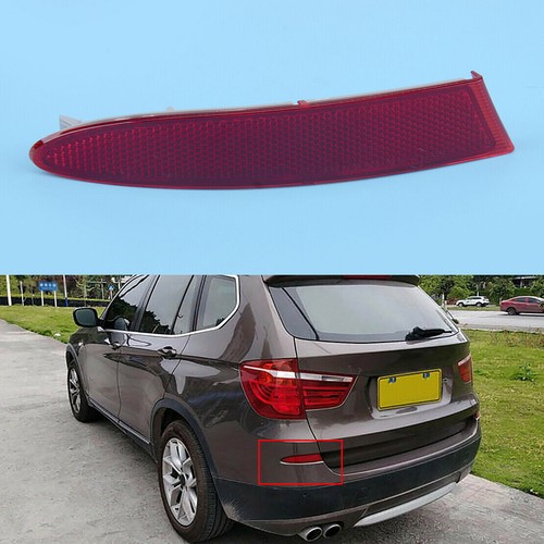 Left Tail Rear Bumper Reflector Light Marker Lamp Fit For BMW X3 F25 2011-2014 - Picture 1 of 4