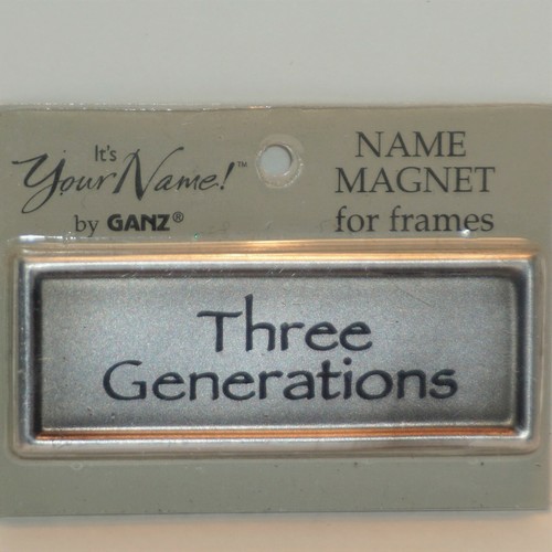 Magnets GANZ It's Your Name for Frames Choose Name Personalized Gifts Xmas Tags - Picture 178 of 184