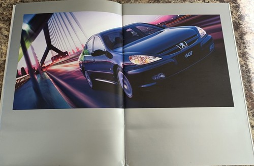 Peugeot 607 Brochure Pack In Sleeve 2001 - Picture 8 of 13