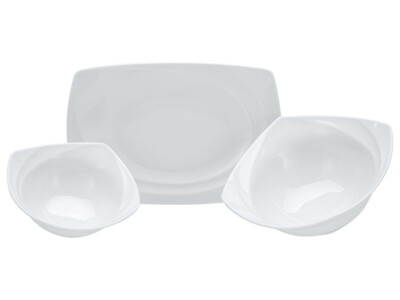 CreaTable - Celebration - Servierset 3-tlg (Weiss)