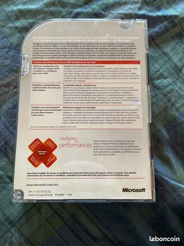 Logiciel Windows essential business server 2008 standard - Photo 2/2