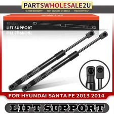 2pcs Rear Tailgate Trunk Lid Lift Supports Struts for Hyundai Santa Fe 2013 2014