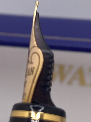 Waterman L'etalon Burgundy Fountain And Ballpoint Pen Set Circa: 1990-2004 - Picture 8 of 24