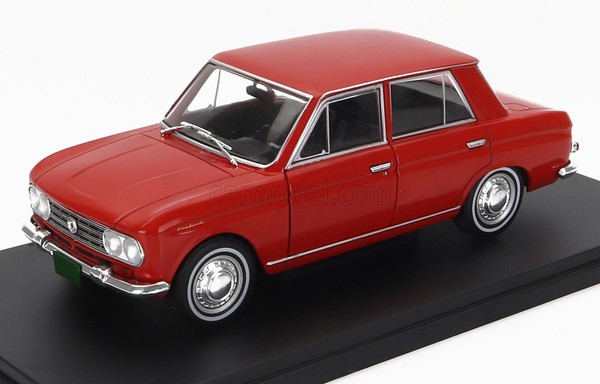 Modellauto Statisch Datsun Blubird Tizoc 1964 Rot Modellbau Massstab 1/24-image