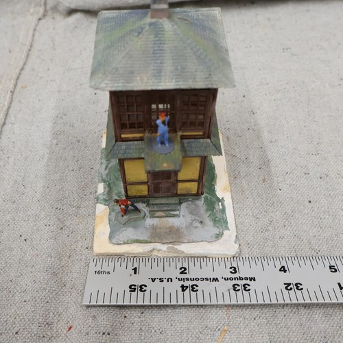 Vtg HO Scale Watch Tower Track Tower for Model Train Layout Lookout - Picture 6 of 6