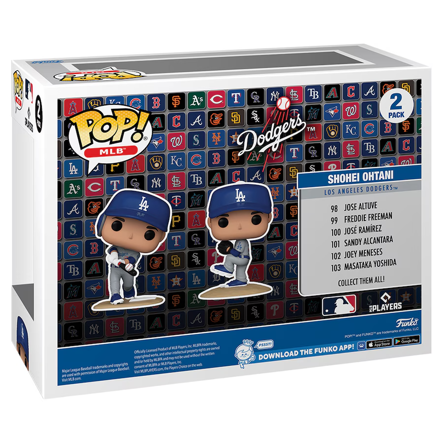 スポーツ Funko Shohei Ohtani 2 Pack Dodgers Funko Pop! Sports: MLB - Shohei Ohtani (Dodgers) 2pk