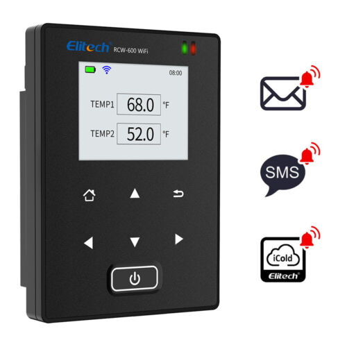 Elitech RCW-600WiFi 10 pz data logger di temperatura con sonde di temperatura esterne - Foto 3 di 9