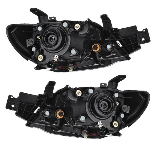 MITSUBISHI OUTLANDER 2003-2005 Front Head lamps Headlights LEFT+ RIGHT SET - Picture 2 of 6