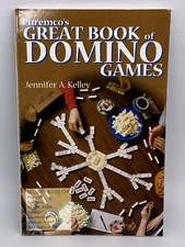 Puremco Great Book of Domino Games Kelley 1999 Paperback HTF RARE