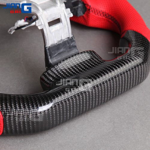 Carbon Fiber LED Steering Wheel Fit Nissan 350z Fairlady Z Infiniti FX35 03-08 - Picture 9 of 9