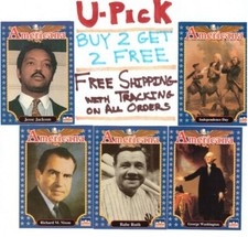 1992 Starline Americana Historic Trading Cards