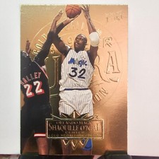 1995-96 Fleer Ultra Gold Medallion Edition #126 Shaquille O'Neal Orlando Magic