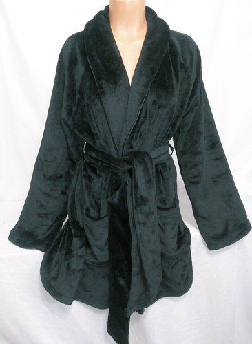 Victorias Secret LOGO MONOGRAM Cozy Short Robe SUPER PLUSH & SOFT NWT XS / S - Picture 6 of 10