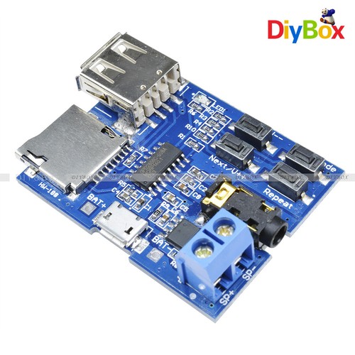 Tarjeta TF U disco MP3 formato decodificador placa amplificador decodificación reproductor de audio módulo D - Imagen 4 de 6