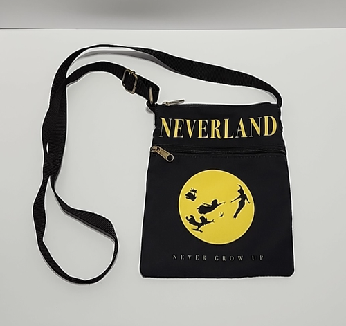 Loungefly Disney Peter Pan Neverland Passport Crossbody Bag Purse Adjustable - Picture 2 of 14