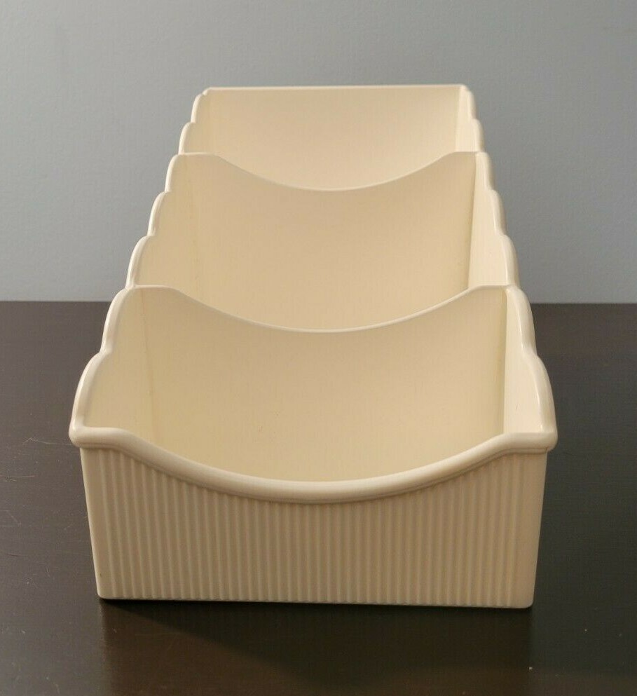 Vintage Tupperware 3-Tier 3495A-1 duro plástico condimento Organizador de paquetes | eBay Vintage Tupperware 3-Tier 3495A-1 duro plástico condimento Organizador de paquetes | eBay
