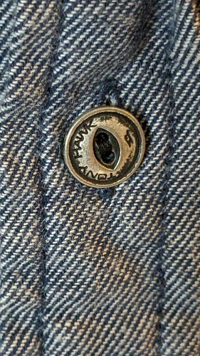 Tony Hawk Men's XL Shirt Button Up Long Sleeve Blue - Picture 5 of 8