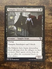 Vampire Interloper (125) Innistrad: Midnight Hunt MTG Magic S149*