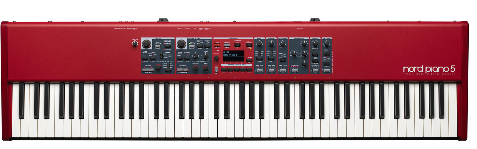 Цифровое пианино Nord Piano 5 с 88 клавишами, Красное