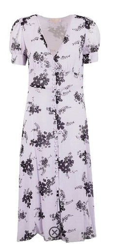 daria midi dress Daria Smocked Print Midi Dress