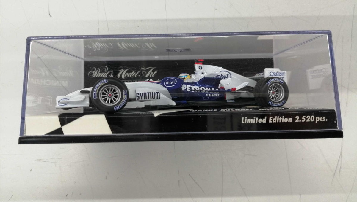 Minichamps BMW Sauber F1 Danke Michael Model Car | eBay