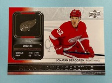 Jonatan Berggren 2023-24 Upper Deck Series 1 Rookie Retrospective RC #RR-14