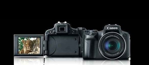 Canon PowerShot SX50 HS 12.1 MP Digitalkamera - Schwarz - Bild 3 von 7