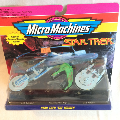STAR TREK Micro Machines lot of 3: TOS , TNG & the movies NIP - Picture 6 of 7