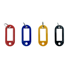 Huron 20 Pack Assorted Color Window Key Tags  HASZ0054
