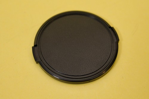 Generic 77mm front black plastic lens front cap camera cover snap-on - Picture 4 of 4