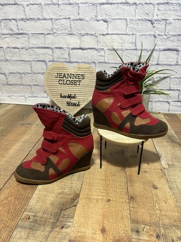 Penny Sue Sneakers High Top Fashion Sneakers Size 9.5 - Picture 9 of 9