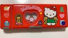 Hello Kitty Pencil Case By Sanrio Rare vintage japan made puffy vinyl