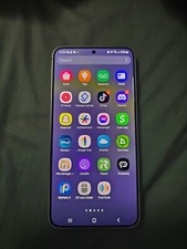Samsung galaxy s24+ with tik tok white