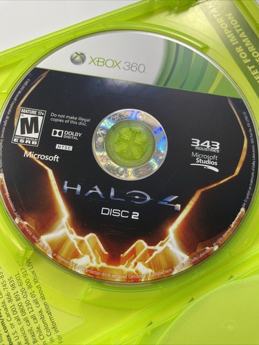 Halo 4 (Microsoft Xbox 360, 2012) Good Condition Disc - Picture 5 of 8