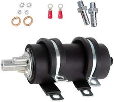 255LPH Universal External Inline High Flow & Pressure Fuel Pump Replaces GSL392