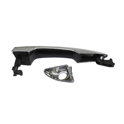 Exterior Front Left Door Handle – Chrome – Fits Hyundai Sonata 2015-2019 – OEM Style