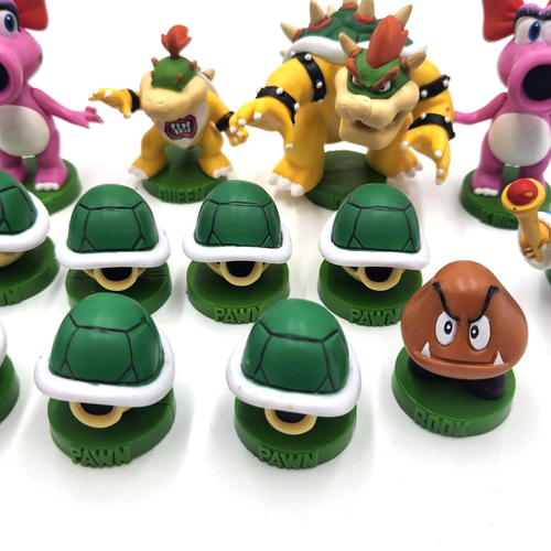 15 Nintendo Super Mario Chess Collector's Edition Replacement Pieces BowserKing - Picture 5 of 7
