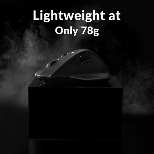 M6 Ergonomic Wireless Mouse - 10+ Customizable Buttons & Infinite Scrolling Mode - Picture 8 of 10
