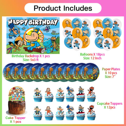 Juego de decoraciones de cumpleaños suministros de fiesta para perros y hombres plato globo pancarta adorno para pasteles - Imagen 4 de 8