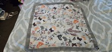 Vintage Scarf Multicolor Butterflies
