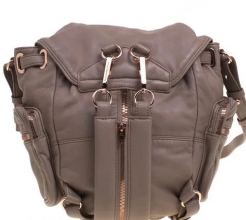 Zaino ALEXANDER WANG convertibile pelle di agnello MARTI borsa 3 vie tartufo tortora $1095 - Foto 6 di 17