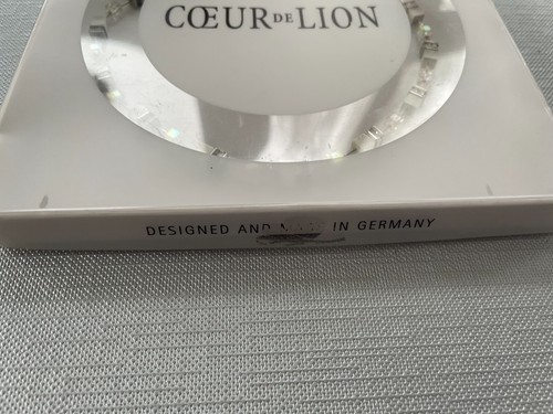 Coeur De Lion Ladies Synthetic White Tiger's Eye &Swarovski GeoCube Necklace - 第 5/5 張圖片