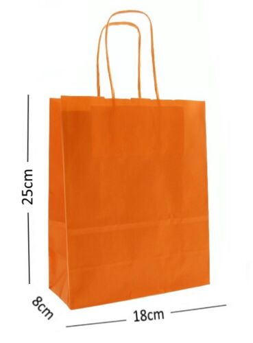 Helle Papier-Geschenktüten - Partytasche mit Griffen - Recycelbare Geburtstags-Loottasche - Bild 15 von 23