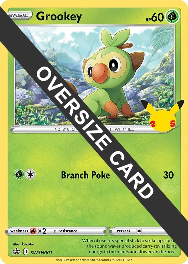 Grookey SWSH001 First Partner Pack