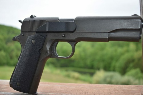 Clipdraw Belt Clip 1911 Full & Commander Pistol IWB Black Clip Holster Right - Picture 9 of 11
