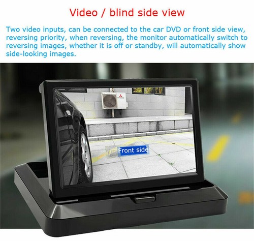 4.3''/5''/7'' TFT LCD Backup Camera Monitor Only Rearview Reverse Display Screen - Picture 12 of 66