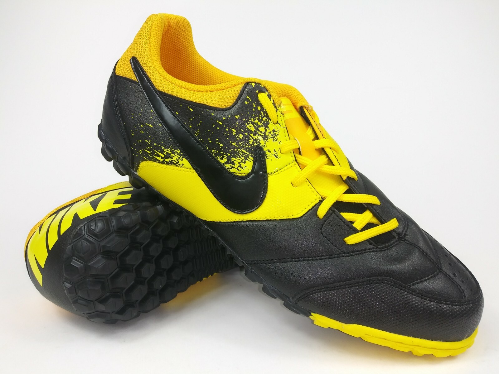Nike Hombre Raro Nike 5 Bomba Roscada Horquilla 415130-707 Amarillo Negro Interior Zapatos Talla 7.5 Nike Hombre Raro Nike 5 Bomba Roscada Horquilla 415130-707 Amarillo Negro Interior Zapatos Talla 7.5