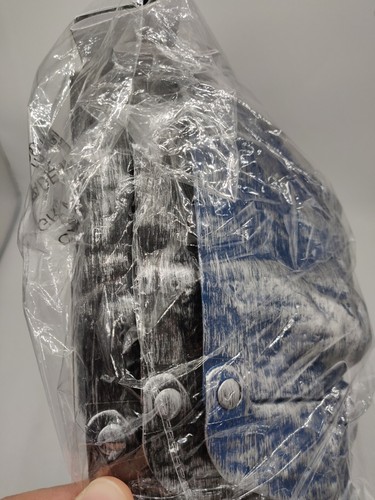 3 Happy Halloween Creepy Skeleton 💀 Mask with Moveable Jaw - Blue/Black - NEW - Picture 2 of 4