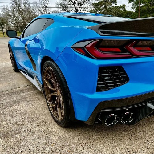 20/21" Stance SF10 Bronze 20x9 21x12 Wheels Rims Chevrolet Corvette C8 - Picture 8 of 12