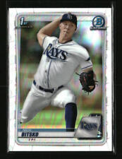 2020 Bowman Draft Chrome Refractor Nick Bitsko #BD-61 Tampa Bay Rays